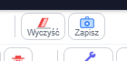 Panel korepetytora — Czyszczenie i zapis tablicy